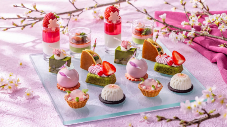 【コンラッド東京】3月1日（金）より『桜ストロベリーアフタヌーンティー　春URARA（うらら）』を開催！